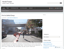 Tablet Screenshot of haraldfossen.com